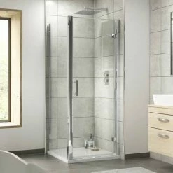 Nuie Pacific Hinged Shower Door - Various Sizes -Nuie Sales Store AQHD90 D4 460