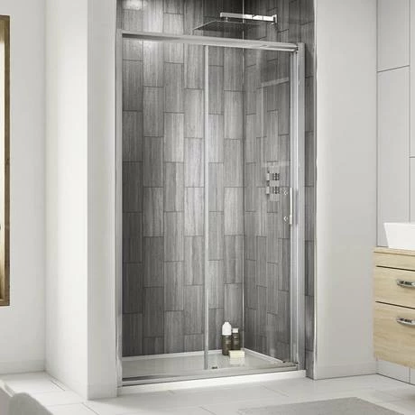 Nuie Pacific Sliding Shower Door - Various Size Options 9 Nuie Pacific Sliding Shower Door - Various Size Options - Image 7