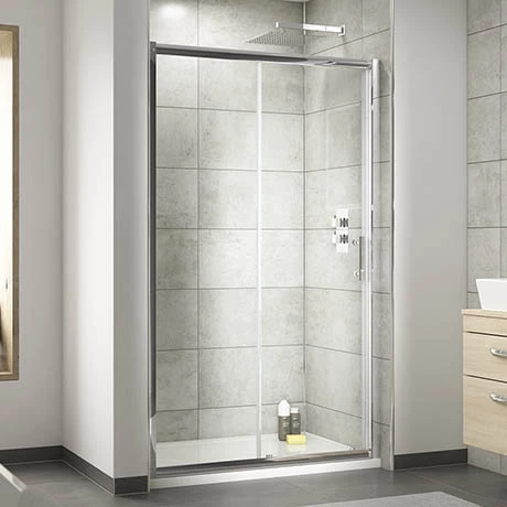 Nuie Pacific Sliding Shower Door - Various Size Options 3 Nuie Pacific Sliding Shower Door - Various Size Options