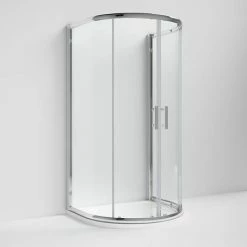 Nuie Pacific D-Shape Shower Enclosure Inc. Shower Tray + Waste -Nuie Sales Store AQUD100 E329 d1 460
