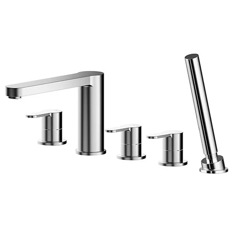 Nuie Arvan Deck Mounted 5TH Bath Shower Mixer - ARV314 3 Nuie Arvan Deck Mounted 5TH Bath Shower Mixer - ARV314
