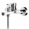 Nuie Arvan Wall Mounted Bath Shower Mixer + Shower Kit - ARV316
