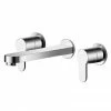 Nuie Arvan 3TH Wall Mounted Basin Mixer - ARV317 -Nuie Sales Store ARV317 P