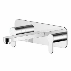 Nuie Arvan 3TH Wall Mounted Basin Mixer - ARV350