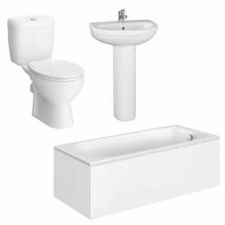 Nuie Barmby 5 Piece 1TH Bathroom Suite 6 Nuie Barmby 5 Piece 1TH Bathroom Suite -Nuie Sales Store BAR5PC nvd1 460