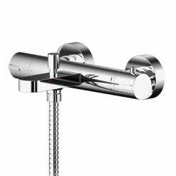 Nuie Binsey Wall Mounted Thermostatic Bath Shower Mixer - BIN005