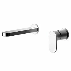 Nuie Binsey 2TH Wall Mounted Basin Mixer - BIN381