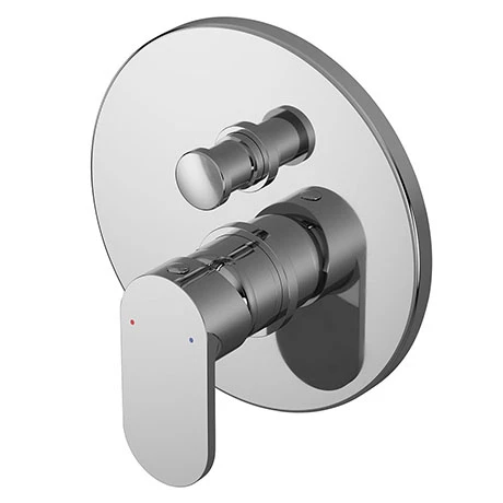 Nuie Binsey Manual Concealed Shower Valve With Diverter - BINMV12 3 Nuie Binsey Manual Concealed Shower Valve With Diverter - BINMV12