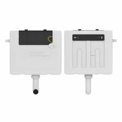 Nuie Ceramic BTW Toilet Pan With Soft-Close Seat + Dual Flush Concealed Cistern -Nuie Sales Store BTWPC2 n d1 460