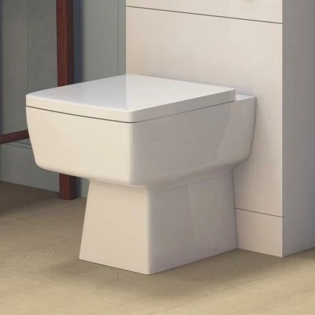 Nuie Bliss Squared Design Back To Wall Pan And Top Fix Seat - Standard Or Soft Close Seat Option 4 Nuie Bliss Squared Design Back To Wall Pan And Top Fix Seat - Standard Or Soft Close Seat Option - Image 2