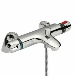 Nuie Reef Thermostatic Bath Shower Mixer - Chrome - CD324