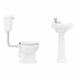 Nuie Carlton Low Level Bathroom Suite -Nuie Sales Store CLLBS d3 460