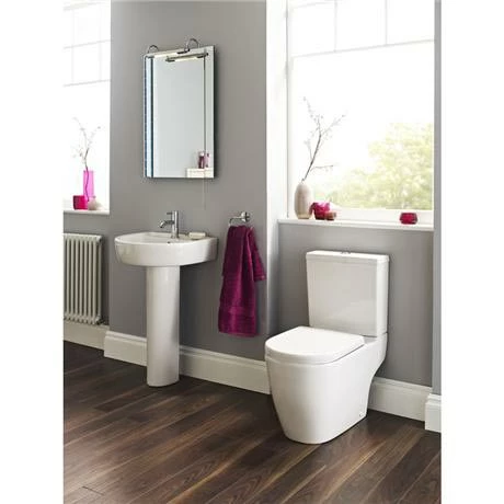 Nuie Provost Close-Coupled Toilet With Soft Close Seat 4 Nuie Provost Close-Coupled Toilet With Soft Close Seat - Image 2