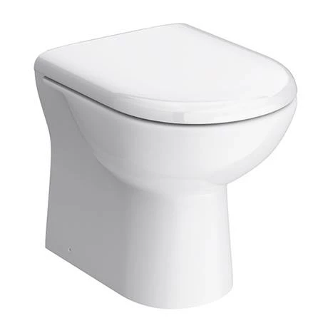 Nuie Cubix Gloss White Vanity Unit With Concealed Cistern, D-Shaped BTW Pan & Soft Close Seat 5 Nuie Cubix Gloss White Vanity Unit With Concealed Cistern, D-Shaped BTW Pan & Soft Close Seat - Image 3