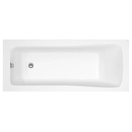 Nuie Square Hinged With Fixed Panel Screen Linton Shower Bath 5 Nuie Square Hinged With Fixed Panel Screen Linton Shower Bath - Image 3