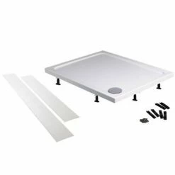 Nuie Easy Plumb Shower Tray Panel And Leg Set (1000 Panel X 2) - LEGA