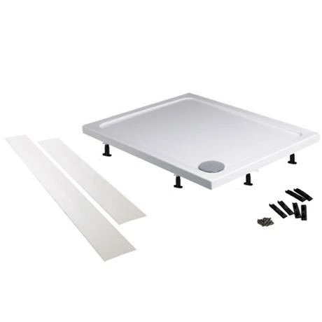 Nuie Easy Plumb Shower Tray Panel And Leg Set (1000 Panel X 2) - LEGA 3 Nuie Easy Plumb Shower Tray Panel And Leg Set (1000 Panel X 2) - LEGA
