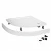 Nuie Easy Plumb Shower Tray Panel And Leg Set (1200 X 900 Curved Panel) - LEGD 1 Nuie Easy Plumb Shower Tray Panel And Leg Set (1200 X 900 Curved Panel) - LEGD -Nuie Sales Store Easy Plumb Shower Tray Panel and Leg Set 1200 x 900 Curved Panel LEGD Medium