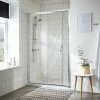 Nuie Ella Sliding Shower Door - Various Size Options -Nuie Sales Store Ella Sliding Shower Door n p