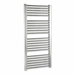 Nuie Straight Ladder Heated Towel Rail 1100 X 500mm - Chrome - HK382