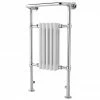 Nuie Traditional Small Harrow Heated Towel Rail - Chrome - HTD06 -Nuie Sales Store HTD06 np