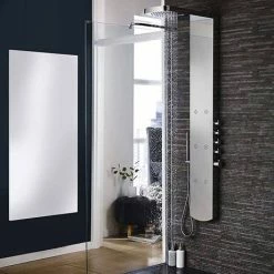 Nuie 595 X 595mm 350 Watt Infrared Heating Panel - White Satin - INF007 -Nuie Sales Store INF007 D3 460