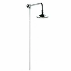 Nuie Traditional Twin Shower Valve With Rigid Riser Kit - Chrome -Nuie Sales Store ITY313 A3600 d2 460