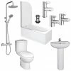 Nuie Ivo Complete Modern Bathroom Package -Nuie Sales Store IV15CBP P