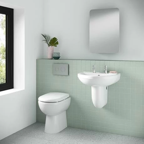 Nuie Ivo Comfort Height Back To Wall Pan + Soft Close Seat 4 Nuie Ivo Comfort Height Back To Wall Pan + Soft Close Seat - Image 2