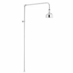Nuie Traditional Rigid Riser Kit Inc. 4" Apron Fixed Shower - JTY027