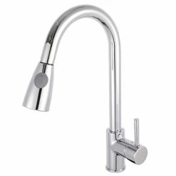 Nuie Side Action Pull Out Rinser Kitchen Tap - KC318