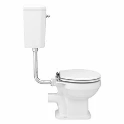 Nuie Carlton Low Level Traditional Toilet -Nuie Sales Store LLTCWC d1 460