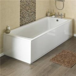 Nuie Linton Square Single Ended Acrylic Bath -Nuie Sales Store Linton Square Single Ended Acrylic Bath detail 375