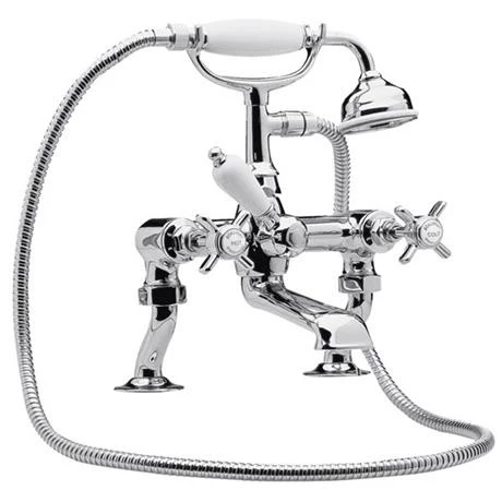 Nuie Luxury Beaumont 3/4 Inch Cranked Bath Shower Mixer - Chrome - I303X Nuie Luxury Beaumont 3/4 Inch Cranked Bath Shower Mixer - Chrome - I303X -Nuie Sales Store Luxury Beaumont 3 4 Inch Cranked Bath Shower Mixer Medium