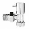 Nuie - Minimalist Radiator Valves - Angled - MTY121 -Nuie Sales Store MTY121 P