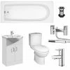 Nuie Mayford Complete Modern Bathroom Package -Nuie Sales Store Mayford Suite P