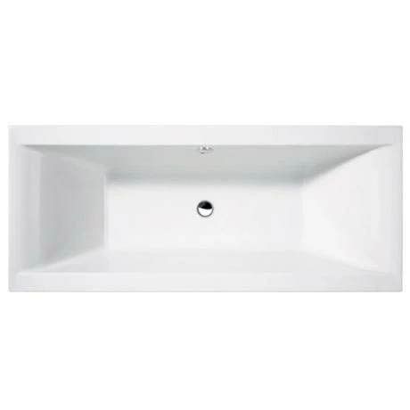 Nuie Asselby Square 1700 X 700 Double Ended Bath With Waste + Front Panel 4 Nuie Asselby Square 1700 X 700 Double Ended Bath With Waste + Front Panel - Image 2