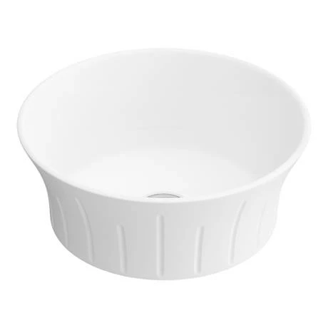 Nuie Round 360mm Sit-On Countertop Vessel Basin - NBV167 4 Nuie Round 360mm Sit-On Countertop Vessel Basin - NBV167 - Image 2
