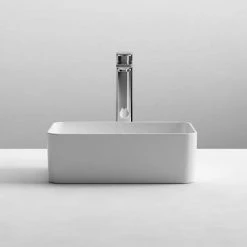 Nuie Rectangular 360 X 230mm Ceramic Counter Top Basin 0TH - NBV179 8 Nuie Rectangular 360 X 230mm Ceramic Counter Top Basin 0TH - NBV179 -Nuie Sales Store NBV179 d5 460