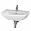 Nuie Asselby Wall Hung Cloakroom Basin (500 X 375mm) - NCA204