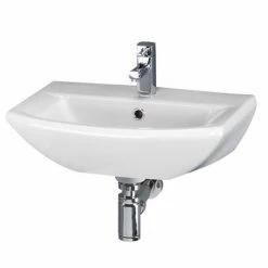 Nuie Asselby Wall Hung Cloakroom Basin (500 X 375mm) - NCA204