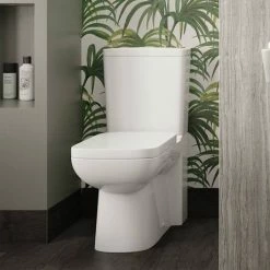 Nuie - Ambrose Short Projection 585mm Toilet With Soft Close Seat -Nuie Sales Store NCB500 NCB501 NCB699 nd2 460