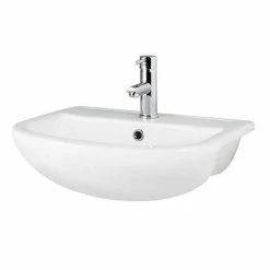 Nuie Harmony 500mm 1TH Semi Recess Basin - NCH305