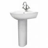 Nuie - Perth 550 Basin 1TH With Pedestal - NCS102-NCS103