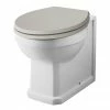 Nuie Carlton Traditional Back To Wall Pan (Excluding Seat) - NCS806 -Nuie Sales Store NCS806 P1