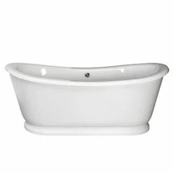 Nuie Alice 1750 Double Ended Roll Top Slipper Bath With Skirt -Nuie Sales Store NFB002 detail1 375
