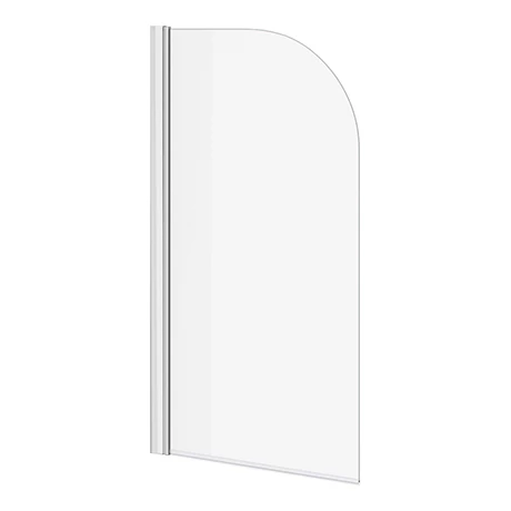 Nuie Hinged Curved Top Bath Screen (785 X 1400mm) 3 Nuie Hinged Curved Top Bath Screen (785 X 1400mm)
