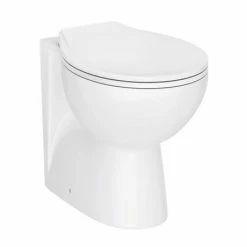 Nuie Sienna 500mm BTW Toilet Unit Inc. Cistern + Soft Close Seat (Depth 200mm) -Nuie Sales Store NVS142 BTW002 NTS010 d1 460
