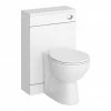 Nuie Sienna 500mm BTW Toilet Unit Inc. Cistern + Soft Close Seat (Depth 200mm)