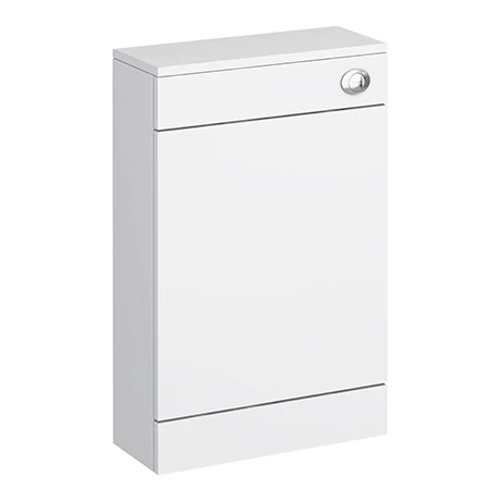 Nuie Sienna High Gloss White WC Unit With Concealed Cistern W500 X D200mm - NVS142 3 Nuie Sienna High Gloss White WC Unit With Concealed Cistern W500 X D200mm - NVS142